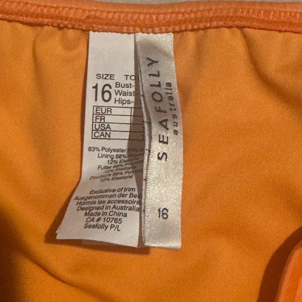 Seafolly Women Active Multi Strap Hipster Bikini Bottoms NWOT - Picture 7 of 9